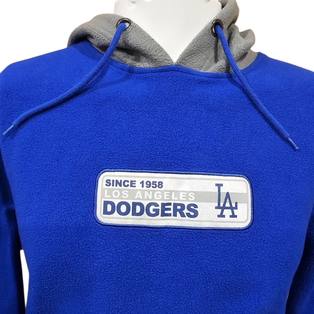 Royal Blue Pullover Hoodie Sweatshirt - Picture 4 of 6